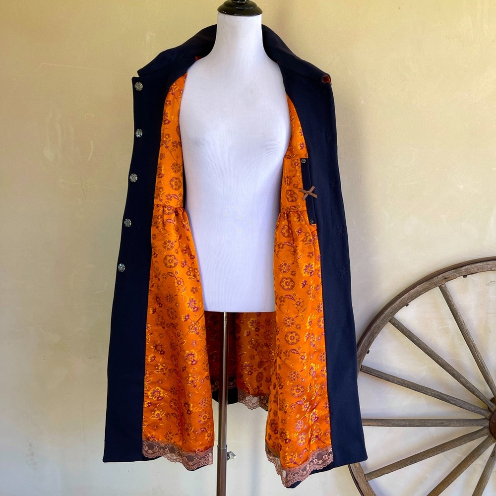 ODD MOLLY UNCORPORATED for ANTHROPOLOGIE Beautifully Made Lined Coat Sz 2 NEW!